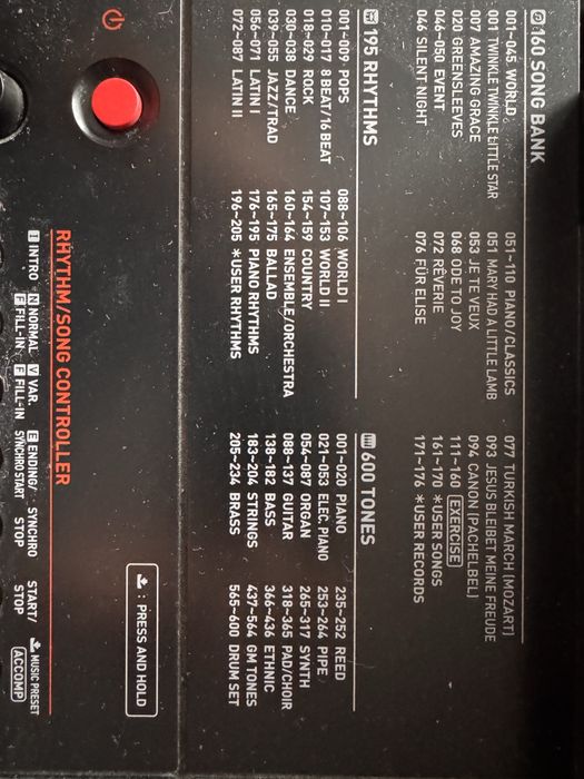 Orga/Pian Digital Casio CT-X700 cu husa, scaun si pedala