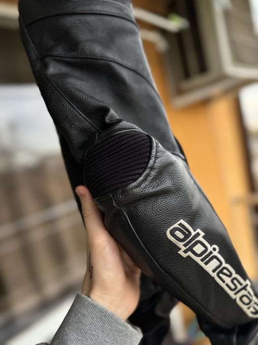 Кожено мото яке Alpinestars EU 50