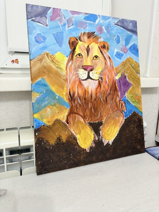 Картина Горный лев