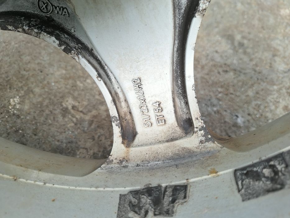 Оригинални Алуминиеви джанти Мерцедес 16 5х112