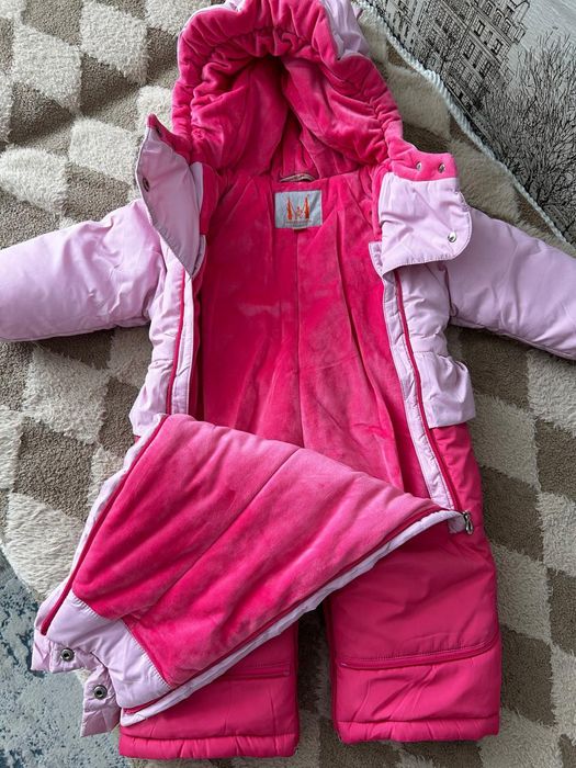 Комбинезон зимний для девочки