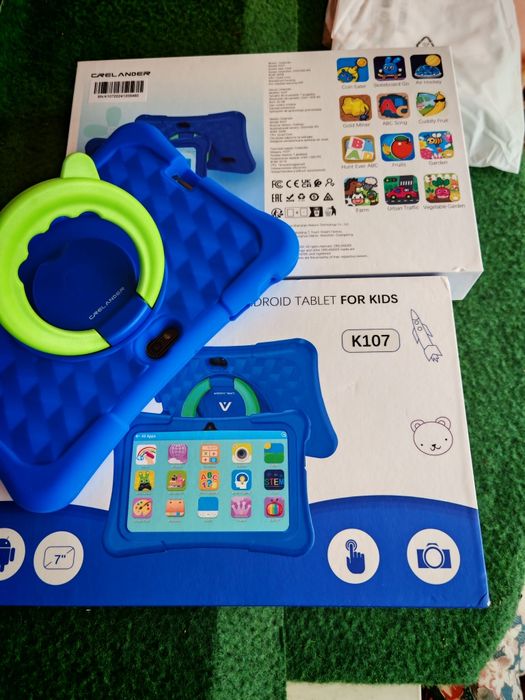 Tableta 4G android pentru copii CRELANDER, impecabila