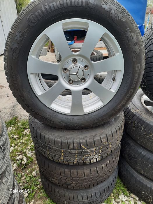 Ляти джанти с гуми за МЕРЦЕДЕС 5×112,17цола