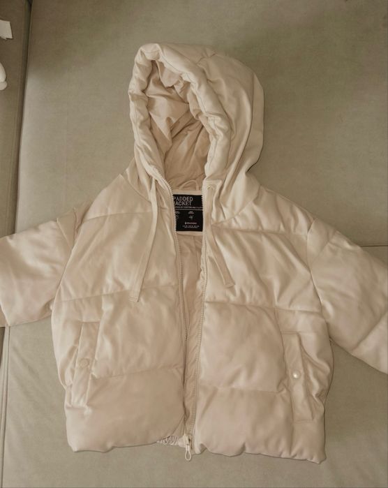 Кожаная куртка Stradivarius