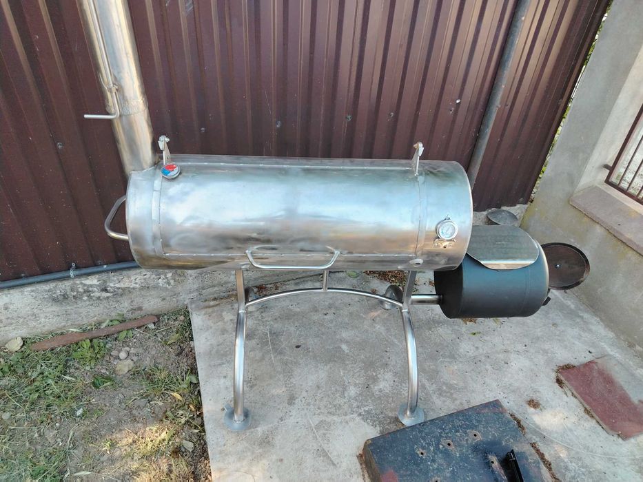 Gratar tip smoker din inox alimentar