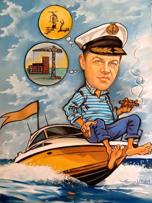 Ръчно рисувани карикатури по снимка