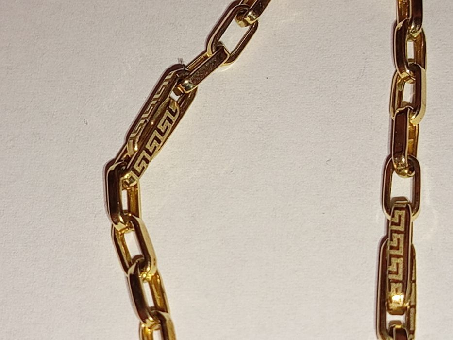 Brățară bărbați Versace,aur 14 k, greutate 3,77 gr