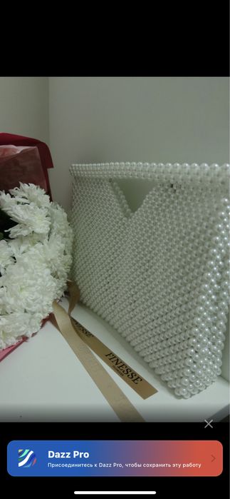 Сумка из бусин