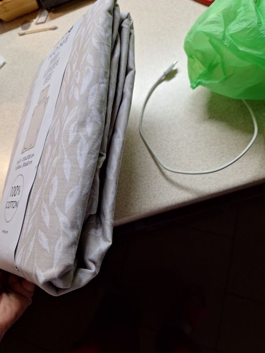 Lenjerie pat noua  160x200