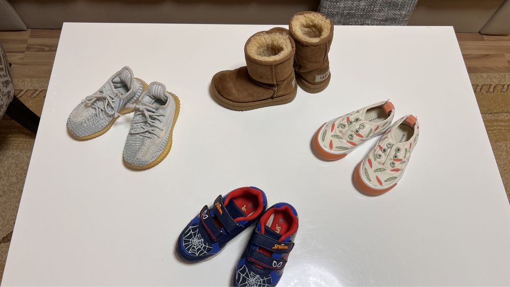 Детски обувки Zara, Adidas, Ugg, Toms, Yeezy 24, 25, 26 номер