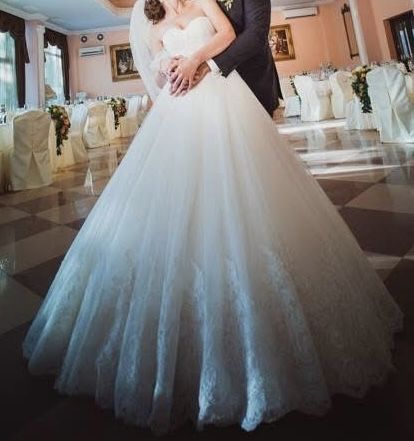 Булчинска рокля Demetrios, A-line, А-линия