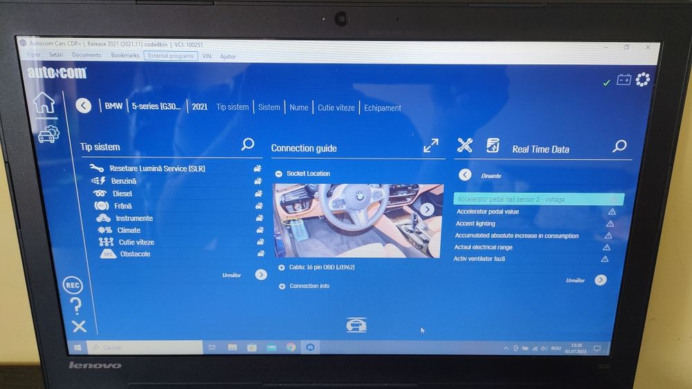 Diagnoza  Autocom  în română, + Bonus. Camion și turisme