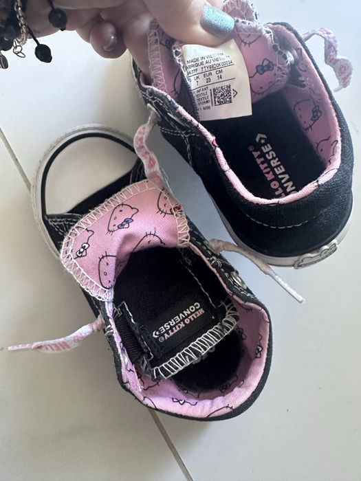 Оригинални детски кецове Converse за момиченце 23  размер