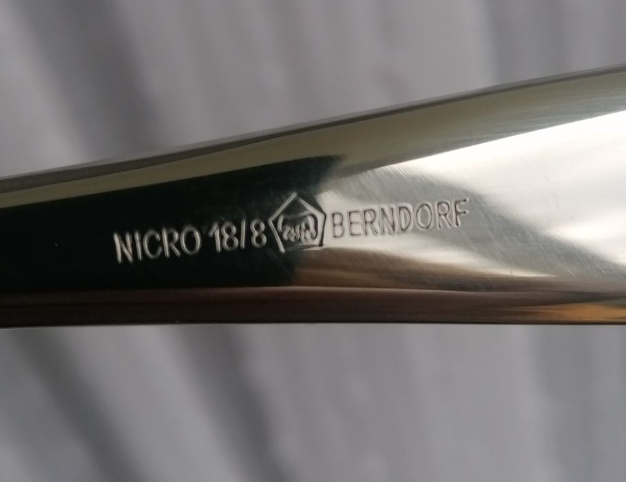 Set tacamuri inox Berndorf Nicro 18/8 noi lingura furculita polonic