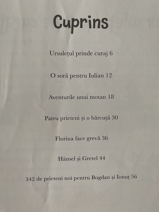 Povesti frumoase de cuibarit in brate