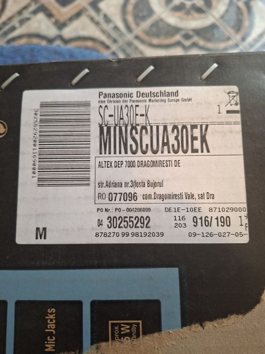 Boxă panasonic noua
