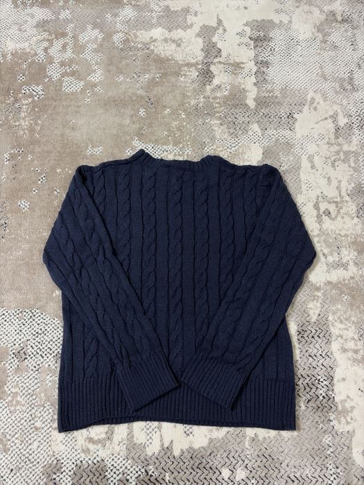 Pulover Ralph Lauren Bleumarin Împletit – Stare Foarte Bună