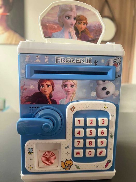 Интерактивна Детска Касичка Сейф С пръстов отпечатък