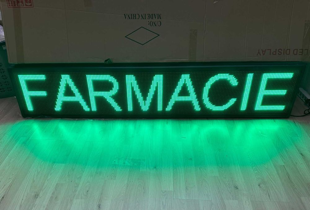 RECLAMA LUMINOASA LED -Pentru Spatii Comerciale / FARMACIE /Caseta Led