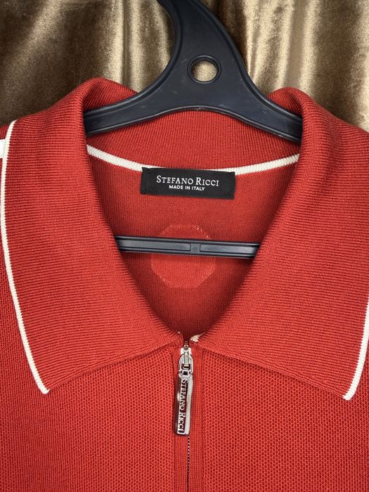 Шелковое поло Stefano Ricci оригинал