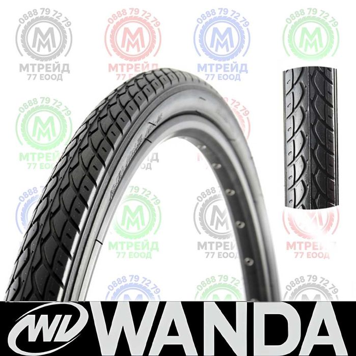 Външна гума за градски велосипед WANDA P193 20x1.75 / 26x1.75