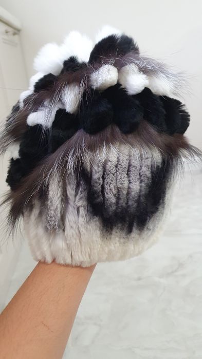 Меховая шапка (кролик)