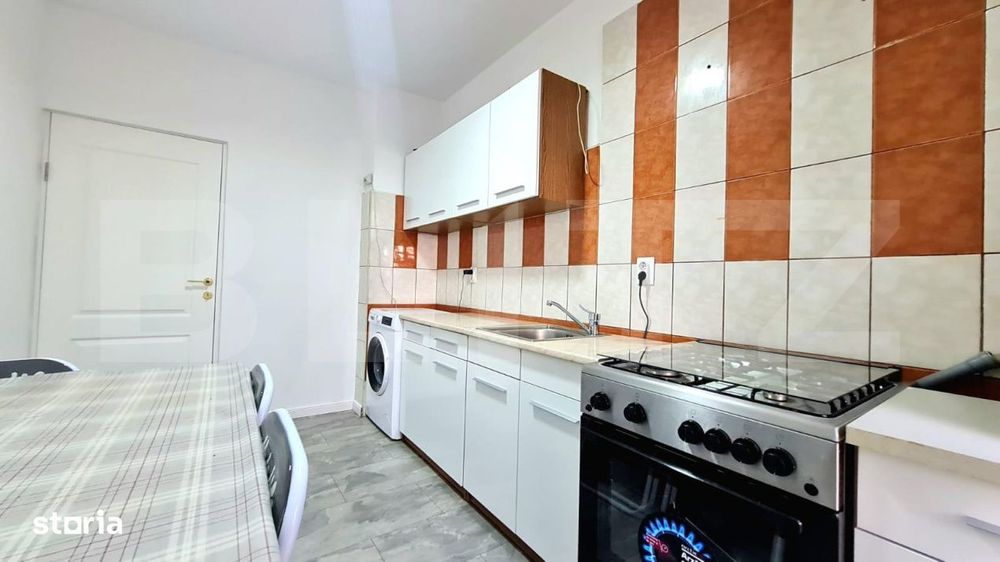 Apartament 3 camere, 55.30 mp, terasa si parcare, zona Gheorgheni
