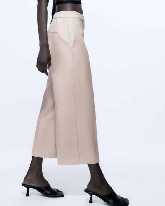 Pantaloni cullotes, fusta pantaloni Zara marime XS S M noi