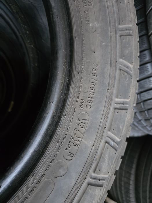 4бр Летни гуми за бус 235 65 16 С - Michelin - DOT 2023