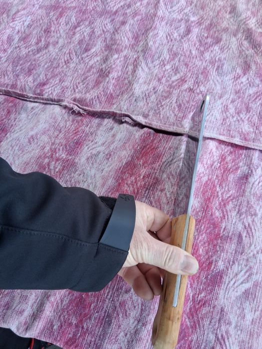 Barda de inox  - stare perfecta