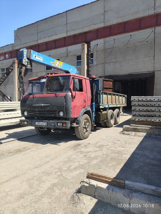 КамАЗ 4310 манипулятор.