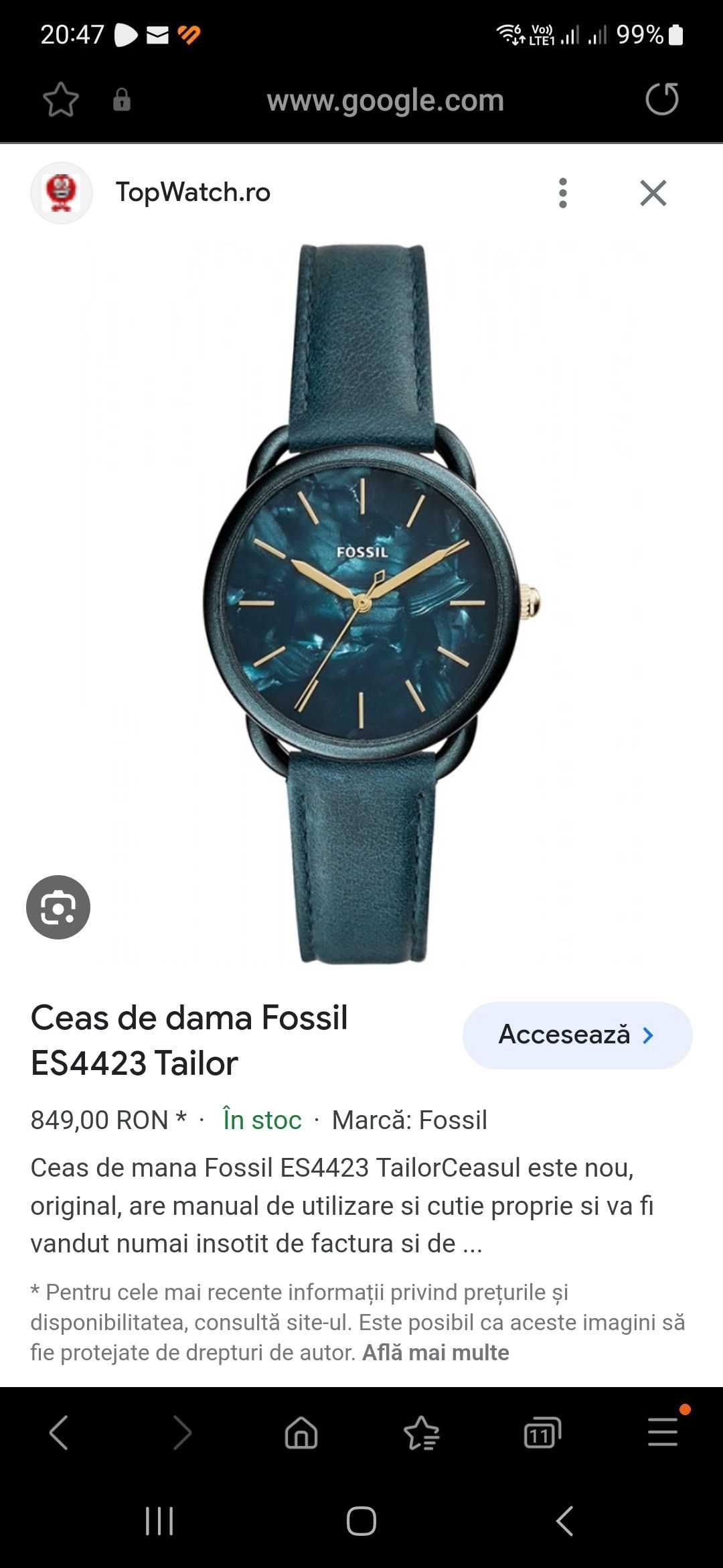 Ceas Fossil Original Targu Jiu OLX.ro