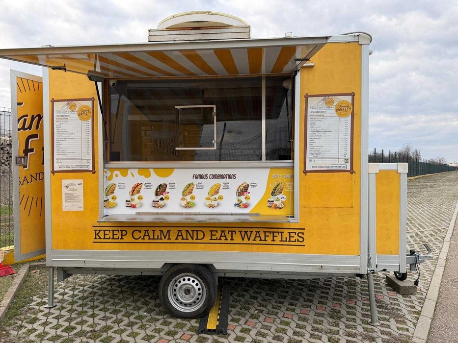 Rulotă street food 2021 – echipată complet, gata de profit!