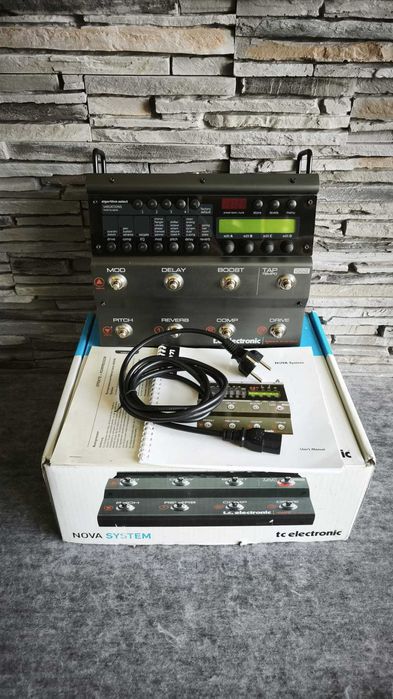 Procesor multiefect profesional chitara electrica TC Electronic Nova System - GARANTIE 1 AN!