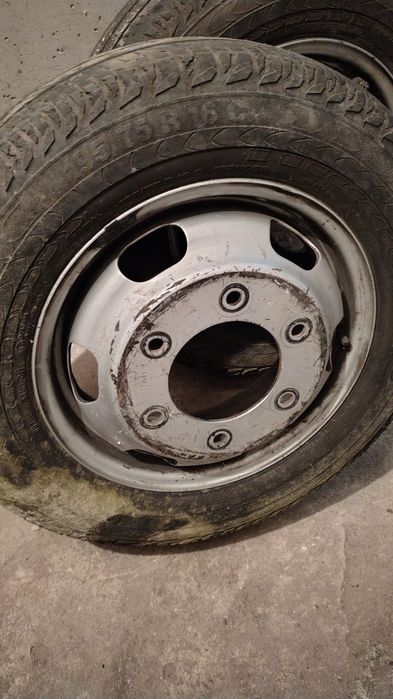 Гуми с джанти 2 бр 195/75 R 16 C