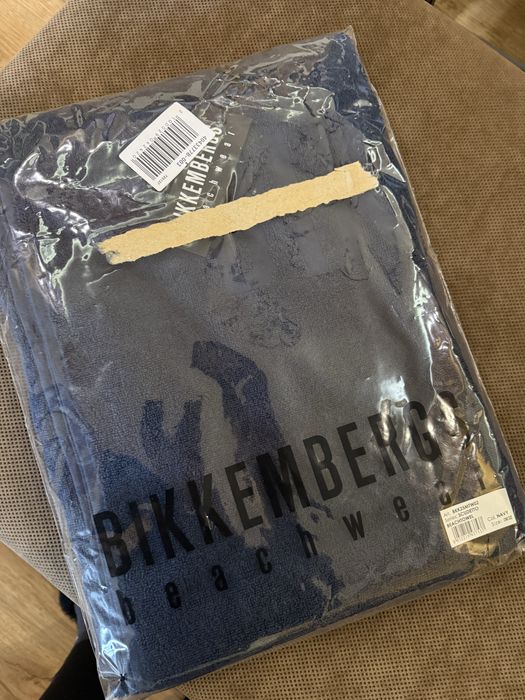 Плажна хавлия BIKKEMBERGS, 100% оригинал!