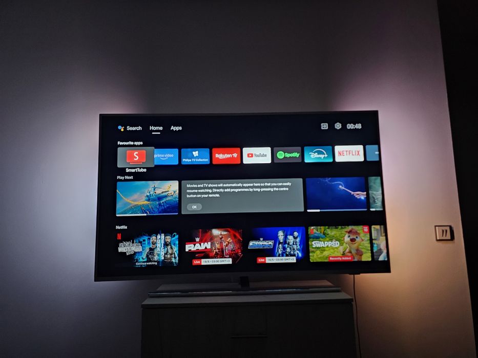 TV  Philips ambilight, 65 de inch, Android
