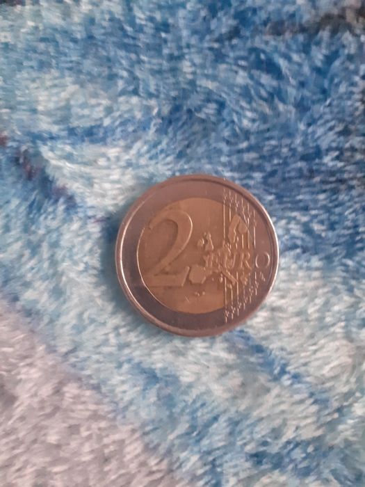 Monedă 2 Euro Anul 2001 Rară