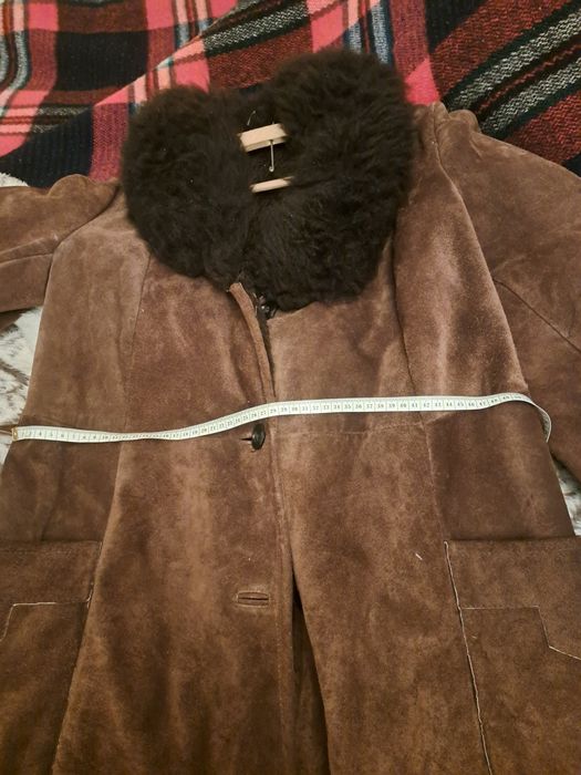 Cojoc damă din blană naturală + ghete damă piele naturală,  Vera Pelle