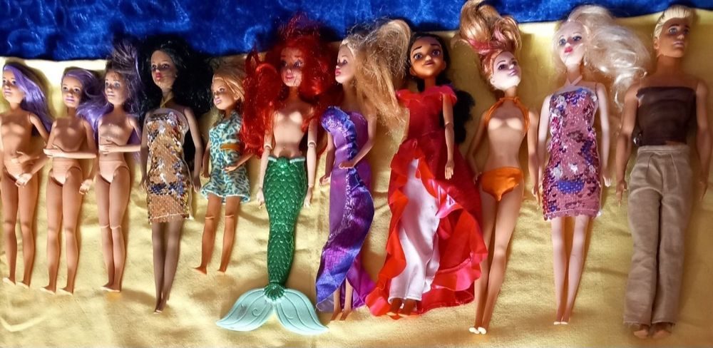 Păpuși Barbie lot 33buc.