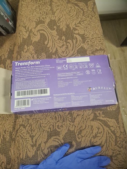 Гумени ръкавици размер M