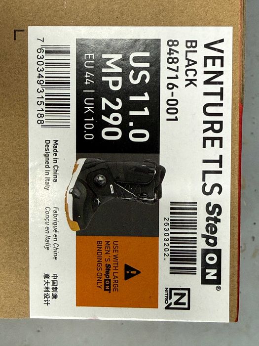 boots noi nitro venture tls step on mondo 25,5 26,5 27 28,5 29 30 33