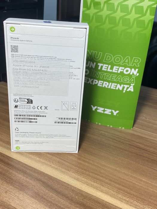 iPhone Air • 256 GB • Sky Blue
