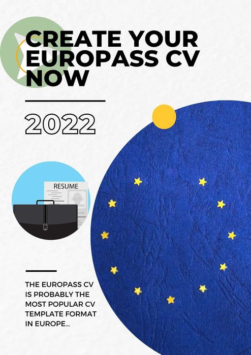 Scriu c.v. model european (europass) in romana si engleza (resume)