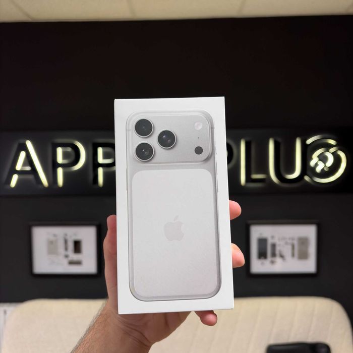 iPhone 17 Pro 256Gb Silver Nou/Sigilat + 24 Luni Garanție/ Apple Plug