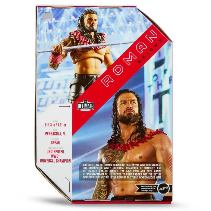 Mattel - 2024 WWE Ultimate Edition Series - “THE TRIBAL CHIEF” ROMAN REIGNS