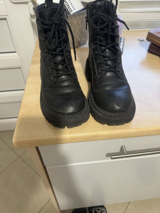 Vand bocanci Mango piele fetite