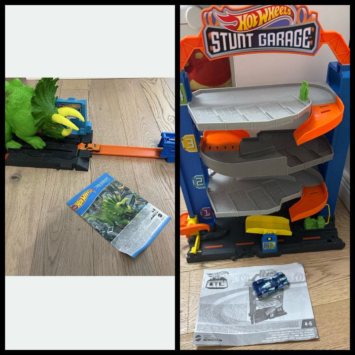 Hot Wheels - Smashin' Triceratops si Sund Garage