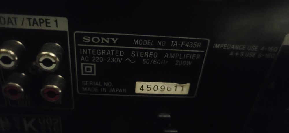 Усилитель Sony TA-F435R