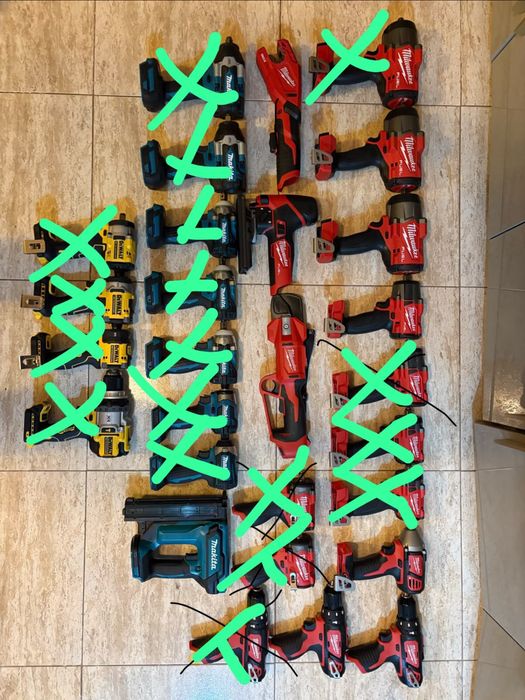 Vand Scule  Milwaukee, Makita